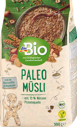 Muesli con grano saraceno, nocciole e semi bio dmBio