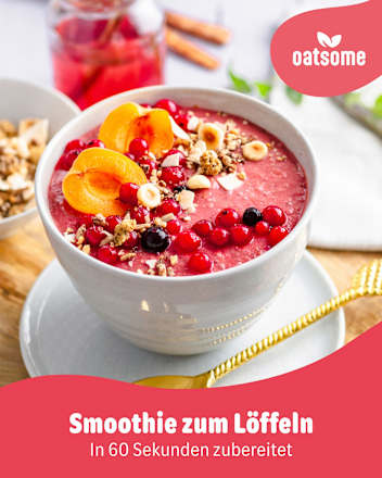 Smoothie Bowl Alice im Beerenland oatsome