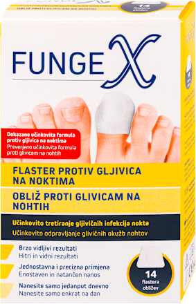 Obliž proti glivicam na nohtih FUNGEX