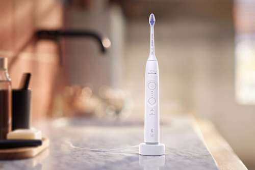 elektrický zubní kartáček 6100 HX7400/02 bílý Philips Sonicare