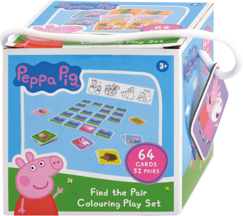 Pexeso Peppa Pig s maľovankou  Peppa Pig