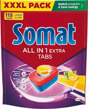 tablety do myčky All in 1 Extra Lemon Somat
