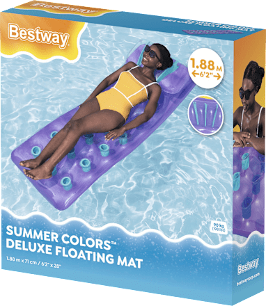 Luftmatratze Summer Colors Deluxe sortiert Bestway