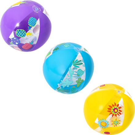 Wasserball Groove'n Splash Beach Ball sortiert Bestway