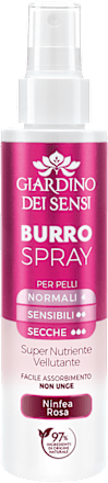 Burro corpo spray Ninfea Rosa Giardino dei Sensi