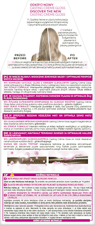 Farba do włosów 810 Perłowy Blond L'ORÉAL PARiS CASTING Crème Gloss