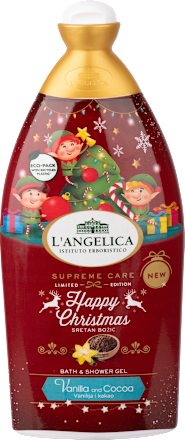 Happy Christmas gel za tuširanje – vanilija i kakao L'ANGELICA
