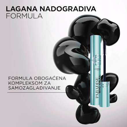 Paradise Big Deal vodootporna maskara – Black L'ORÉAL PARiS