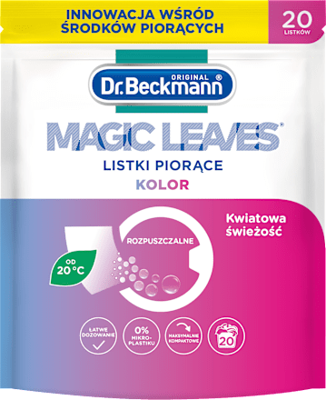 Listki piorące kolor Magic Leaves Dr. Beckmann