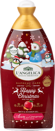 Happy Xmas gel za tuširanje – jabuka i cimet L'ANGELICA