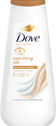 Advanced Care nourishing silk sprchový gel Dove