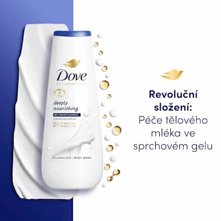 Advanced Care deeply nourishing sprchový gel  Dove
