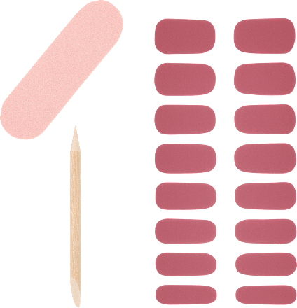 UV Gel Nagelfolien, Gel Nail Strips Wild Roses ARDELL