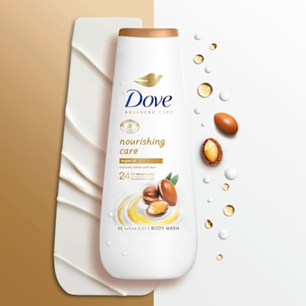 Advanced Care nourishing care sprchový gel arganový olej Dove