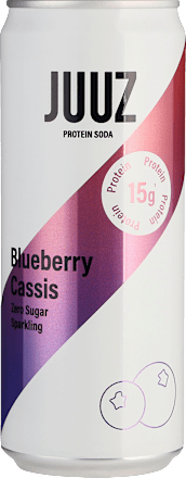 Erfrischungsgetränk, Protein Soda, Blueberry Cassis JUUZ