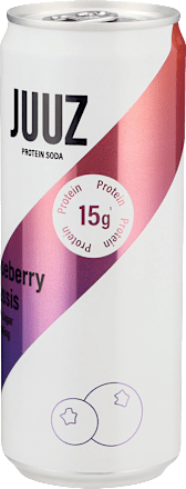 Erfrischungsgetränk, Protein Soda, Blueberry Cassis JUUZ