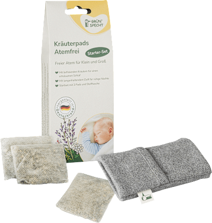 Kräuterpads Atemfrei Starter-Set Grünspecht