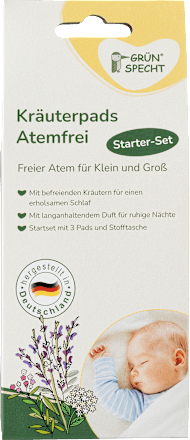 Kräuterpads Atemfrei Starter-Set Grünspecht