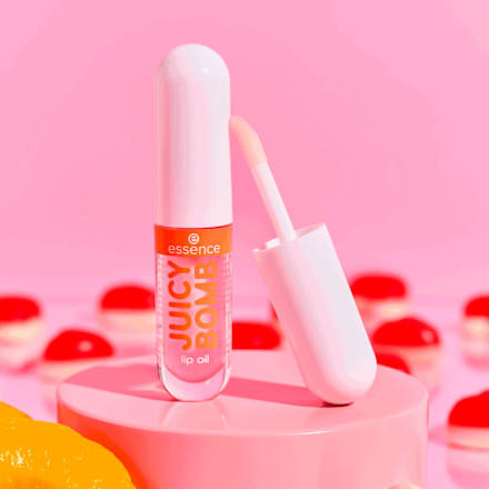 Lippenöl Juicy Bomb Party 01 Peach Perfect essence