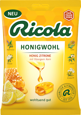 Bonbon, Honigwohl Honig Zitrone Ricola