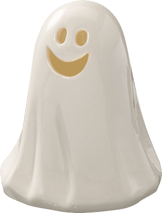 LED Keramikgeist, lachend Dekorieren & Einrichten