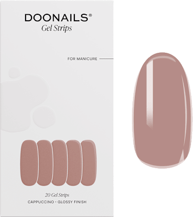 UV Nagelfolien Cappucino Doonails