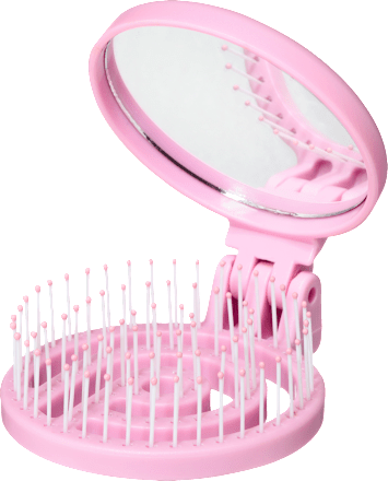 Spiralklappbürste mit Spiegel Don't Worry Be Cappy ebelin