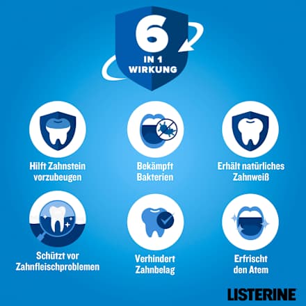 Mundspülung Total Care Zahnstein-Schutz Listerine