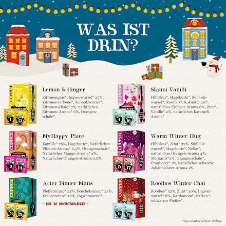 Adventkalender Tee Cupper