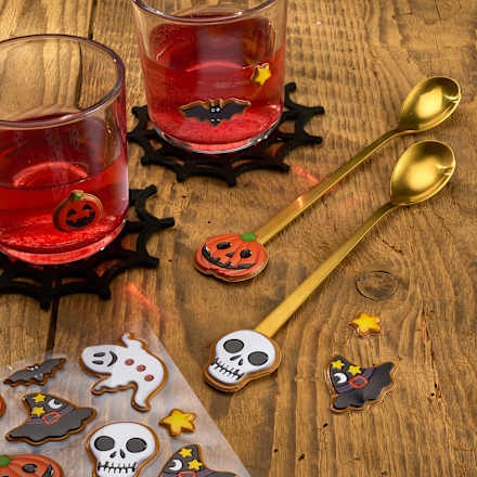 Aufkleber Halloween Gespenst/Kürbis Dekorieren & Einrichten