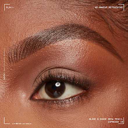 Szemöldökceruza, Blade and shade, Dual 10, Espresso NYX PROFESSIONAL MAKEUP