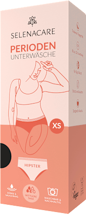 Periodenunterwäsche Hipster Gr. XS SELENACARE