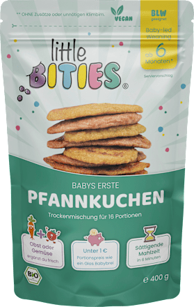 Pfannkuchenmischung Baby ab 6 Monaten little BITIES
