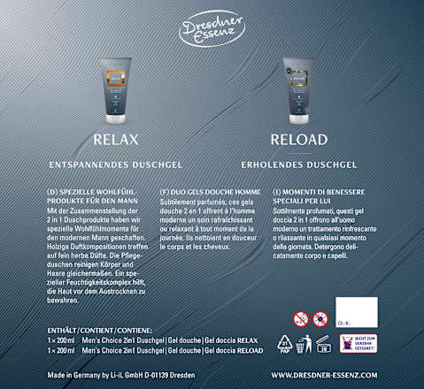 Geschenkset Mens Choice Dresdner Essenz