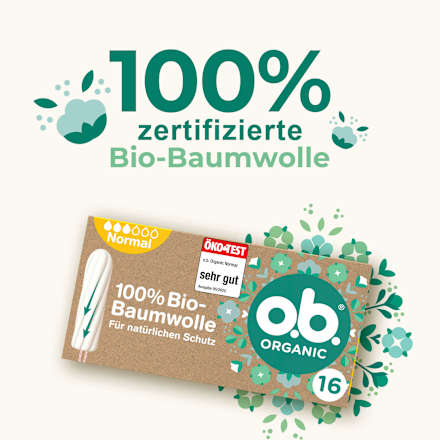 Tampons Organic Normal o.b.