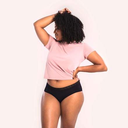 Periodenunterwäsche Hipster schwarz Gr. L SELENACARE