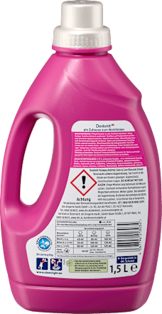 Tekoči detergent za pranje občutljivega barvnega perila Color & Care Blossom Dream Denkmit