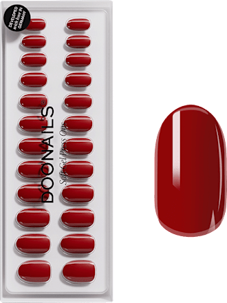 Künstliche Nägel, Soft Gel Press Ons Mon Cherie Medium Round Doonails