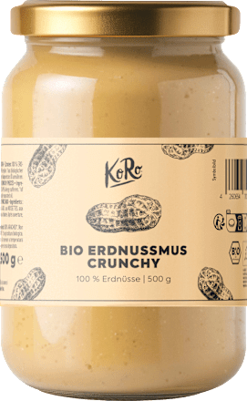 Erdnussmus Crunchy KoRo