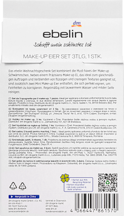 Set make-up spužvica Merry Christmas ebelin