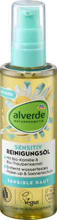 Reinigungsöl Sensitiv Kamille & Traubenkernöl alverde NATURKOSMETIK