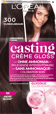 Intensivtönung 300 Dunkelbraun L'ORÉAL PARiS CASTING Crème Gloss