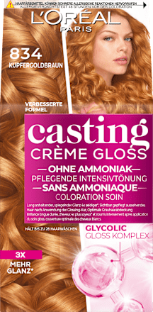 Intensivtönung 834 Kupfergold, 1 St L'ORÉAL PARiS CASTING Crème Gloss