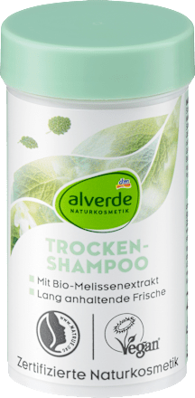 suchý šampon na vlasy Meduňka alverde NATURKOSMETIK