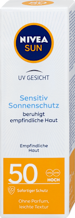 Sonnencreme Gesicht sensitiv LSF 50 NIVEA SUN