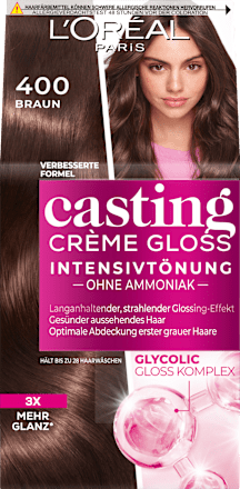 Intensivtönung 400 Braun L'ORÉAL PARiS CASTING Crème Gloss