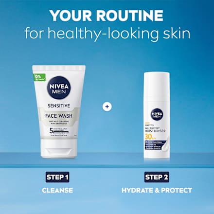 Feuchtigkeitscreme schützend Sensitive LSF30 NIVEA MEN