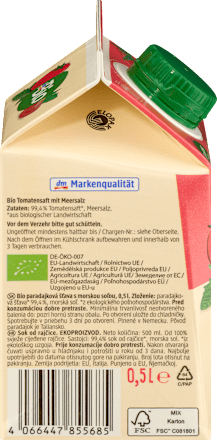 Tomaten Saft dmBio