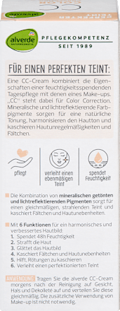 Krem CC do każdego typu cery, SPF 6 alverde NATURKOSMETIK