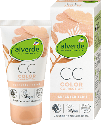 Тониран СC крем за равномерен тен alverde NATURKOSMETIK